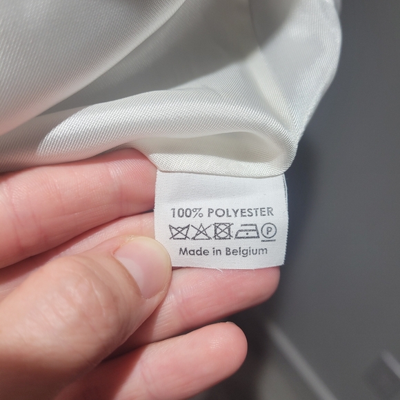 Dries Van Noten Women's Open Front Jacket L White Designer Avant Garde Minimal - Picture 11 of 11